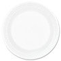 Dart Concorde Foam Plate, 6" dia, White, 1,000/Carton Product Image 