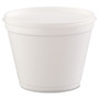 Dart Foam Containers, 24 oz, White, 25/Bag, 20 Bags/Carton Product Image 