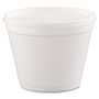 Dart Foam Containers, 24 oz, White, 25/Bag, 20 Bags/Carton Product Image 
