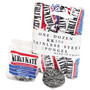 Kurly Kate Stainless Steel Scrubbers, Medium, 3.5 x 3.5, Steel Gray, 12/Pack, 12 Packs/Carton Product Image 