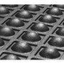 Guardian Floor Protection FlexStep Rubber Antifatigue Mat - Indoor - 24" Length x 36" Width x 0.370" Thickness - Polypropylene - Black Product Image 