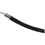 Tatco Velour Rope for Stanchion - Chrome Plated Post - 72" Black Rope Attachment - Black Product Image 