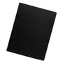 Fellowes Expressions Linen Texture Presentation Covers for Binding Systems, Black, 11.25 x 8.75, Unpunched, 200/Pack (FEL52115) View Product Image