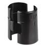 Alera Wire Shelving Shelf Lock Clips, Plastic, Black, 4 Clips/Pack Product Image 