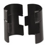 Alera Wire Shelving Shelf Lock Clips, Plastic, Black, 4 Clips/Pack Product Image 