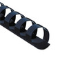 Fellowes Plastic Comb Bindings, 3/8" Diameter, 55 Sheet Capacity, Navy Blue, 100/Pack (FEL52505) View Product Image