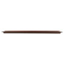 Alera Wood Folding Table, Rectangular, 71.88w x 17.75d x 29.13h, Mahogany Product Image 
