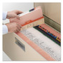 Smead Reinforced Top Tab Colored File Folders, Straight Tabs, Letter Size, 0.75" Expansion, Pink, 100/Box Product Image 