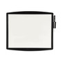 Fellowes Partition Additions Dry Erase Board, 15.38" x 13.25", White Surface, Dark Graphite Gray HPS/Plastic Frame Product Image 
