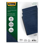 Fellowes Expressions Classic Grain Texture Presentation Covers for Binding Systems, Navy, 11.25 x 8.75, Unpunched, 200/Pack (FEL52136) View Product Image
