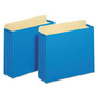 Pendaflex File Cabinet Pockets, 3.5" Expansion, Letter Size, Blue, 10/Box Product Image 