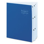 Smead 10-Pocket Project Organizer with Indexed Tabs (1-10), 10 Sections, Unpunched, 1/3-Cut Tabs, Letter Size, Lake Blue/Navy Blue Product Image 