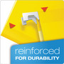 Pendaflex Ready-Tab 1/5 Tab Cut Letter Recycled Hanging Folder - 8 1/2" x 11" - Yellow - Reinforced - 10% Recycled Product Image 