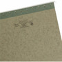 Smead Letter Recycled Hanging Folder - 8 1/2" x 11" - 1" Expansion - 11 pt. - Pressboard - Standard Green Product Image 