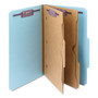 Smead SafeSHIELD 2/5 Tab Cut Legal Recycled Classification Folder - 8 1/2" x 14" - 2" Expansion - 2 x 2S Fastener(s) - 2" for Folder - 2 Pocket(s) - (SMD19081) Product Image 