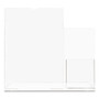 deflecto Superior Image Slanted Sign Holder with Side Pocket, 13.5w x 4.25d x 10.88h, Clear Product Image 