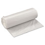 Inteplast Group High-Density Commercial Can Liner Value Pack, 60 gal, 19 mic, 38" x 58", Clear, Interleaved Roll, 25 Bags/Roll, 6 Rolls/CT Product Image 