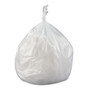Inteplast Group High-Density Commercial Can Liner Value Pack, 45 gal, 12 mic, 40" x 46", Clear, Interleaved Roll, 25 Bags/Roll, 10 Rolls/CT Product Image 