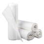 Inteplast Group High-Density Commercial Can Liners, 56 gal, 16 mic, 43" x 48", Natural, Interleaved Roll, 25 Bags/Roll, 8 Rolls/Carton Product Image 