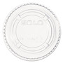 Dart Portion/Souffle Cup Lids, Fits 1.5 oz to 2.5 oz Portion Cups, Plastic, Clear, 2,500/Carton Product Image 