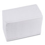 Boardwalk 1/8-Fold Dinner Napkins, 2-Ply, 15 x 17, White, 300/Pack, 10 Packs/Carton Product Image 