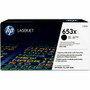HP 653X (CF320X) Original High Yield Laser Toner Cartridge - Single Pack - Black - 1 Each Product Image 