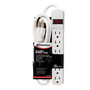 Innovera Power Strip, 6 Outlets, 6 ft Cord, Ivory Product Image 