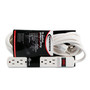 Innovera Power Strip, 6 Outlets, 15 ft Cord, Ivory Product Image 