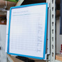Durable VARIO Magnetic Wall Reference System, 5 Panels, 10 Pockets, Assorted Borders Product Image 