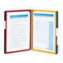 Durable VARIO Magnetic Wall Reference System, 5 Panels, 10 Pockets, Assorted Borders Product Image 