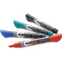 Quartet EnduraGlide Dry Erase Marker, Broad Chisel Tip, Assorted Colors, 4/Set Product Image 