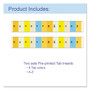 C-Line 13-Pocket Expanding File, 9.25" Expansion, 13 Sections, 1/6-Cut Tabs, Letter Size, Blue Product Image 