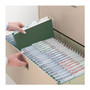 Smead TUFF Hanging Folders with Easy Slide Tab, Legal Size, 1/3-Cut Tabs, Standard Green, 20/Box Product Image 
