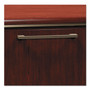 Bush Enterprise Collection Double Pedestal Desk, 60" x 28.63" x 29.75", Harvest Cherry, (Box 1 of 2) Product Image 