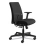 HON Ignition Series Fabric Low-Back Task Chair, Supports Up to 300 lb, 17" to 21.5" Seat Height, Black Product Image 