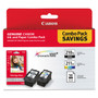 Canon 2973B004 (PGI-210XL/CL-211XL) ChromaLife100+ High-Yield Ink/Paper Combo, Black/Tri-Color Product Image 