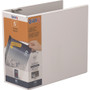 Stride QuickFit D-Ring View Binder, 3 Rings, 5" Capacity, 11 x 8.5, White Product Image 