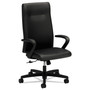 HON Ignition Series Executive High-Back Chair, Supports Up to 300 lb, 17.38" to 21.88" Seat Height, Black View Product Image