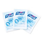 PURELL Cottony Soft Individually Wrapped Sanitizing Hand Wipes, 5 x 7, Herbal Scent, White, 480/Carton Product Image 
