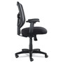 Alera Elusion Series Mesh Mid-Back Swivel/Tilt Chair, Supports Up to 275 lb, 17.9" to 21.8" Seat Height, Black Product Image 
