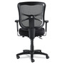 Alera Elusion Series Mesh Mid-Back Swivel/Tilt Chair, Supports Up to 275 lb, 17.9" to 21.8" Seat Height, Black Product Image 