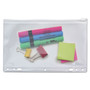 Angler's Zip-All Ring Binder Pocket, 2- to 7-Hole Punched, 6" x 9.5", Clear Product Image 
