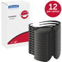 KleenGuard V30 Nemesis Safety Glasses, Black Frame, Smoke Lens Product Image 