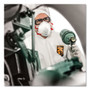 KleenGuard A40 Elastic-Cuff and Ankles Hooded Coveralls, X-Large, White, 25/Carton Product Image 