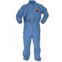 Kleenguard A60 Coveralls - Zipper Front, Storm Flap, Elastic Back, Wrists & Ankles - Recommended for: Manufacturing, Maintenance, Laboratory, Emergency, Healthcare Product Image 