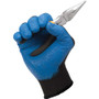 KleenGuard G40 Foam Nitrile Coated Gloves, 240 mm Length, Large/Size 9, Blue, 12 Pairs Product Image 