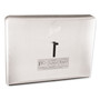 Scott Personal Seat Cover Dispenser, 16.6 x 2.5 x 12.3, Stainless Steel Product Image 