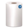 Scott Essential Hard Roll Towels for Business, Absorbency Pockets, 1-Ply, 8" x 400 ft, 1.5" Core, White, 12 Rolls/Carton Product Image 