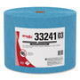 WypAll Oil, Grease and Ink Cloths, Jumbo Roll, 9.8 x 12.2, Blue, 717/Roll Product Image 