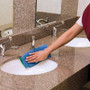 WypAll Microfiber Cloths, Reusable, 15.75 x 15.75, Blue, 24/Carton Product Image 
